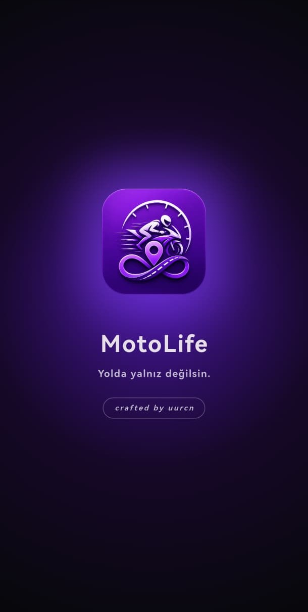 MotoLife açılış ekranı